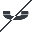 Line, left, normal, prohibited, phone, call, dial, number, dot, telephone, pictogram, dot-50, dot-telephone icon