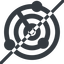 Line, left, normal, prohibited, gps, place, radar, localisation, radar-alt-solid, radar-alt, sonar icon