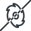 Line, right, normal, prohibited, galaxy, space, spiral, milky-way, milky, way, cosmos, celestial, stellar, universe, galactic icon