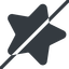 Line, right, normal, solid, star, rate, rating, prohibited, star-solid, favorite icon