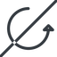 Line, right, normal, arrow, prohibited, reload, refresh, undo, redo, restore icon