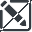 Line, normal, horizontal, mirror, prohibited, pen, pencil, edit, edition, edit-solid icon