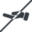 Line, up, normal, horizontal, mirror, prohibited, healthcare, help, care, gift, hand, giving, giving-hand, love, give, giving-hand-solid icon