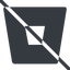 Line, normal, code, social, network, prohibited, share, git, repository, bitbucket icon
