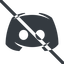 Line, normal, brand, network, prohibited, messenger, voip, gaming, discord, discord-alt icon
