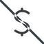 Line, normal, symbol, money, donate, donation, prohibited, coin, dollar, currency, us, usa icon