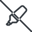 Line, normal, prohibited, pen, draw, marker, color, highlighter, annotate, school, highlight icon