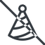 Line, normal, new, prohibited, party, birthday, hat, new-year, year, party-hat icon