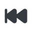 Down, normal, solid, video, play, forward, backward, mp3, player, fast, pause, forward-fast-solid icon