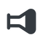 Left, normal, solid, graduated, erlenmeyer, chemical, flask, lab, laboratory, chemistry, potion, glassware, conical, erlenmeyer-solid icon