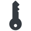 Left, normal, solid, unlocked, unlock, locked, lock, key, access, security, key-solid icon