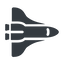 Right, normal, solid, space, nasa, shuttle, spacecraft, orbiter, satellite, space-shuttle, astronaut, discovery, atlantis, columbia, challenger, rocket, space-shuttle-solid icon
