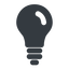 Up, normal, solid, horizontal, mirror, light, bulb, brainstorming, creativity, idea, tip, lamp, bulb-solid icon