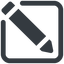 Normal, solid, horizontal, mirror, pen, pencil, edit, edition, edit-solid icon