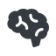 Normal, solid, side, human, idea, brain, intelligence, brain-side, brain-side-alt-solid, synapse, neuron, memory icon