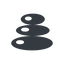Normal, solid, spa, zen, cairn, stone, stones, cairn-solid icon