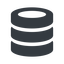 Normal, solid, mysql, sql, disk, database, db, storage, barrel, database-solid, alt, HDD, disks, database-alt-solid icon