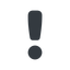 Normal, solid, mark, warning, exclamation, rounded, info, exclamation-mark-rounded, alert icon