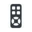 Up, normal, solid, remote, control, tv, television, remote-control, remote-control-solid icon