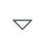 Thin, line, down, arrow, direction, caret, caret-thin icon