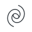 Thin, line, right, galaxy, space, spiral, milky-way, milky, way, cosmos, celestial, stellar, universe, galaxy-thin-alt, galactic icon