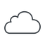 Thin, line, horizontal, mirror, cloud, sky, weather, clouds, cloudy, cloud-thin icon