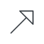 Thin, line, up, arrow, corner, arrow-corner-thin icon