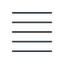 Thin, line, solid, menu, burger, text, align, alignment, editor, justify, justify-align, align-justify, justify-align-thin icon