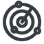 Line, left, wide, horizontal, mirror, gps, place, radar, localisation, radar-alt, radar-alt-wide, sonar icon