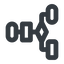 Thin, line, left, wide, computer, programming, algorithm, flowchart, process, algorithm-wide icon