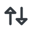 Line, right, wide, arrow, update, change, switch, select, revert, double, double-arrow, change-wide icon