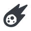 Line, up, wide, star, space, asteroid, meteoroid, impact, nasa, esa, jaxa, shooting, shooting-star, c-type, s-type, m-type, neo, asteroid-wide icon