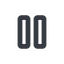 Line, wide, arrow, video, play, mp3, player, pause, pause-wide icon