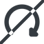 Line, down, wide, horizontal, mirror, prohibited, wait, load, update, reload, refresh, restore, change icon
