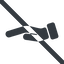 Line, down, wide, prohibited, healthcare, help, care, gift, hand, giving, giving-hand, love, give, giving-hand-solid icon