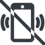 Line, down, wide, solid, prohibited, iphone, phone, mobile, android, gsm, smartphone, cell, bell, ring, ringing, ringtone, smartphone-ringing-solid icon