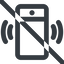 Line, down, wide, solid, prohibited, iphone, phone, mobile, android, gsm, smartphone, cell, bell, ring, ringing, ringtone, smartphone-ringing, smartphone-ringing-wide icon