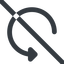 Line, down, wide, arrow, prohibited, reload, refresh, undo, redo, restore, undo-wide icon