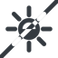 Line, left, wide, star, prohibited, light, brightness, luminosity, intensity, brilliance, lighter, darker, dark, mode, Illumination, sun, shine, flash, ray, brightness-half, brightness-wide, brightness-wide-half icon