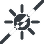 Line, right, wide, star, prohibited, light, brightness, luminosity, intensity, brilliance, lighter, darker, dark, mode, Illumination, sun, shine, flash, ray, brightness-half, brightness-wide, brightness-wide-half icon