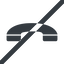 Line, right, wide, prohibited, phone, call, dial, number, dot, telephone, pictogram, dot-50, dot-telephone icon