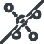 Line, right, wide, network, chart, prohibited, association, affiliate, network-wide, associate icon