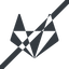 Line, wide, solid, brand, horizontal, mirror, social, network, prohibited, brands, repo, gitlab, gitlab-alt, gitlab-alt-solid, wolf icon