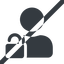 Line, wide, horizontal, mirror, user, man, woman, person, prohibited, unlocked, secure, safe, padlock, unlock, user-unlock, user-unlock-solid icon
