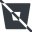 Line, wide, code, social, network, prohibited, share, git, repository, bitbucket icon