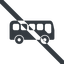 Line, wide, car, vehicle, transport, prohibited, bus, side, bus-side icon