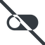 Line, up, wide, solid, setting, prohibited, apple, on, off, ios, switch, button, radio, switch-solid icon