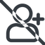 Line, wide, sign, plus, add, user, prohibited, sign-up, account, newuser, profile, usericon, user-plus-wide icon