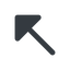 Up, down, left, wide, arrow, corner, arrow-corner-solid, increase, decrease icon