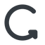 Right, wide, solid, wait, load, update, reload, refresh, restore, change icon